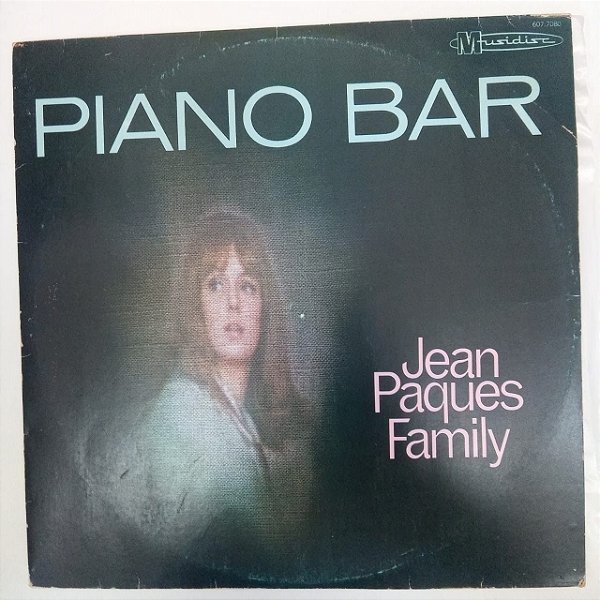 Disco de Vinil Piano Bar - Jean Paques Family Interprete Jean Jaques Family (1980) [usado]