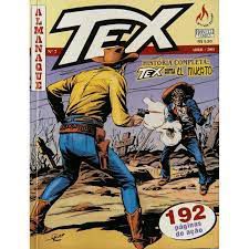 Gibi Almanaque Tex Nº7 Autor História Completa: Tex contra El Muerto (2001) [usado]