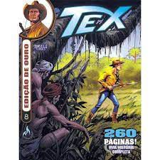 Gibi Tex Nº8 - Edição de Ouro Autor Bonelli [usado]