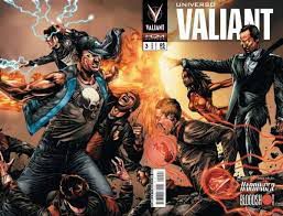 Gibi Universo Valiant Nº 3 Autor Nesta Edição: Harbinger Bloodshot (2014) [usado]