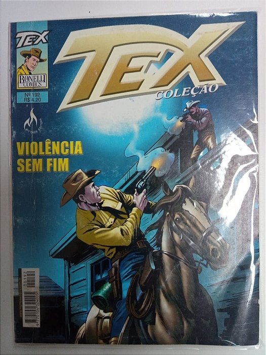 Gibi Tex Coleção Nº 192 Autor Tex Coleçao [usado]