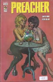 Gibi Preacher Nº 1 Autor Garth Ennis e Steve Dillon (2000) [usado]