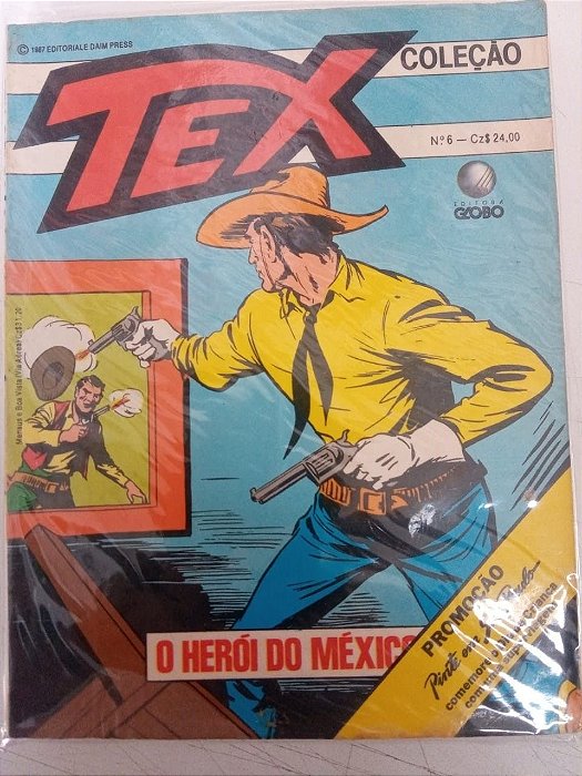 Gibi Tex Coleção Nº 6 Autor Tex Coleçao [usado]