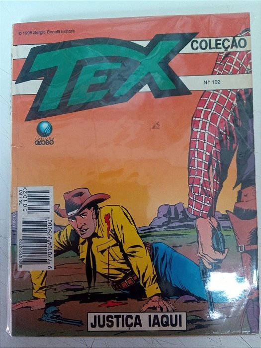 Gibi Tex Coleção Nº 102 Autor Tex Coleçao [usado]