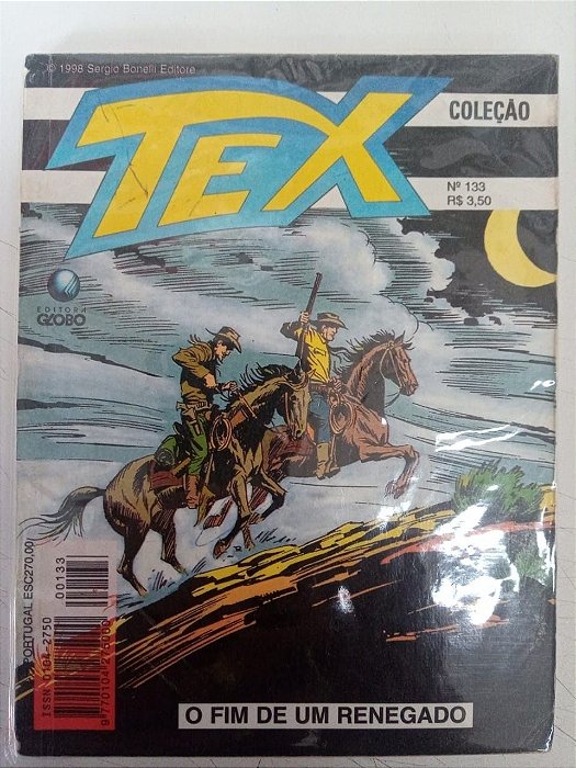 Gibi Tex Coleção Nº 133 Autor Tex Coleçao [usado]