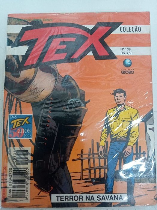 Gibi Tex Coleção Nº 138 Autor Tex Coleçao [usado]