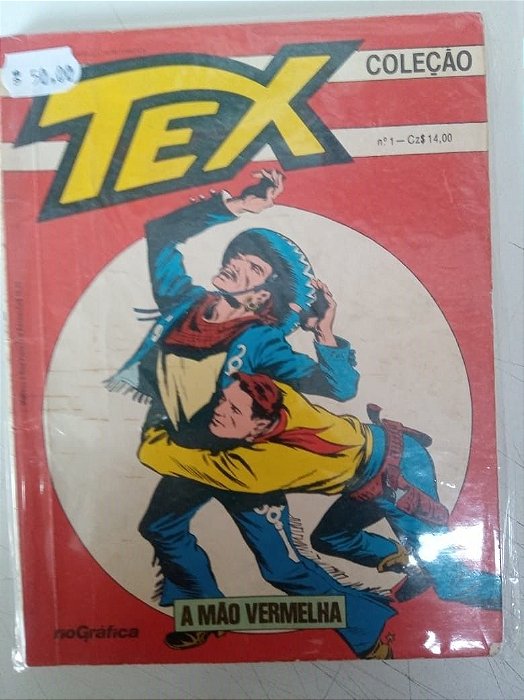 Gibi Tex Coleção Nº 1 Autor Tex Coleçao [usado]