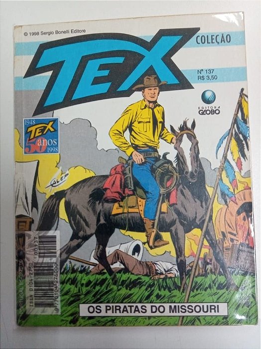 Gibi Tex Coleção Nº 137 Autor Tex Coleçao [usado]