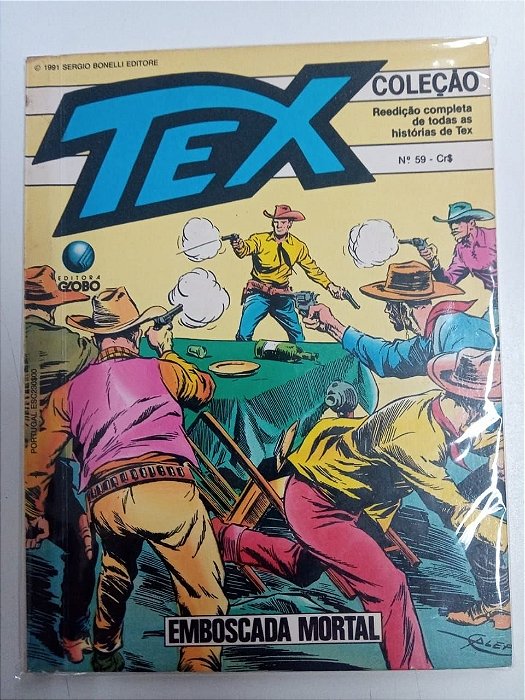 Gibi Tex Coleção Nº 59 Autor Tex Coleçao [usado]