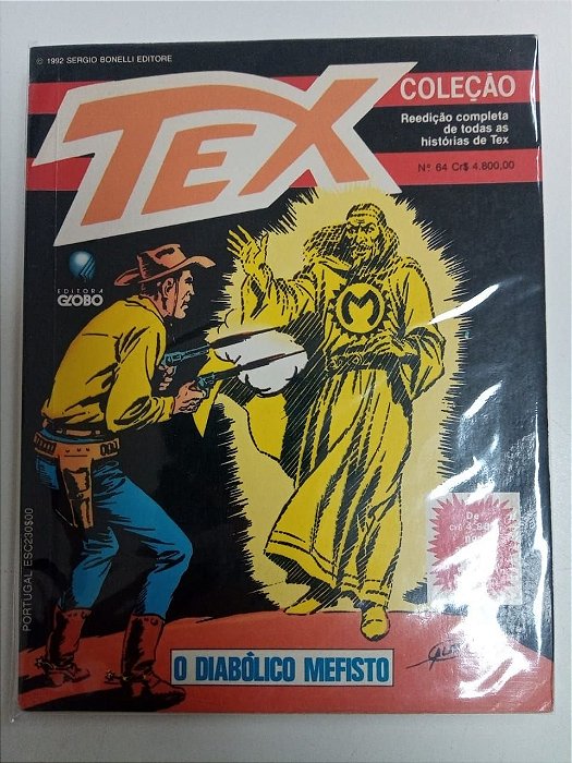 Gibi Tex Coleção Nº 64 Autor Tex Coleçao [usado]