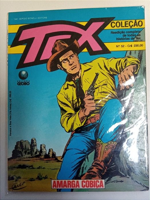Gibi Tex Coleção Nº 52 Autor Tex Coleçao [usado]