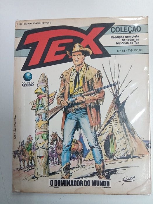 Gibi Tex Coleção Nº 58 Autor Dominador do Mundo, o [usado]