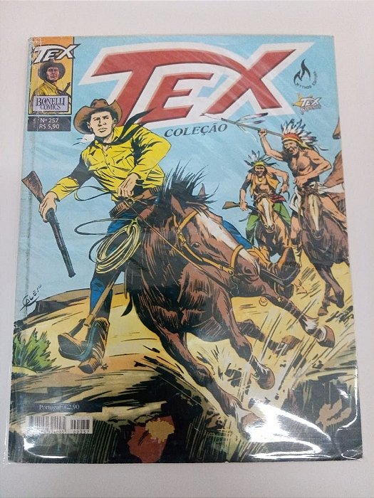 Gibi Tex Coleção Nº 257 Autor Tex Coleção (2008) [usado]