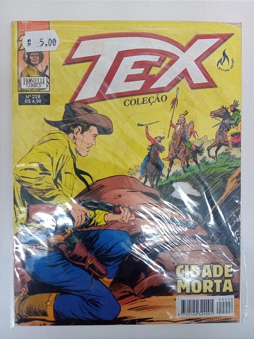 Gibi Tex Coleção Nº 228 Autor Tex Coleção [usado]