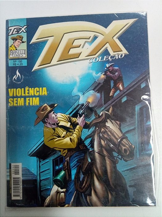 Gibi Tex Coleção Nº 192 Autor Tex Coleçao [usado]