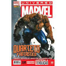 Gibi Universo Marvel Nº 03 - Nova Marvel Autor Quarteto Fantástico (2013) [usado]