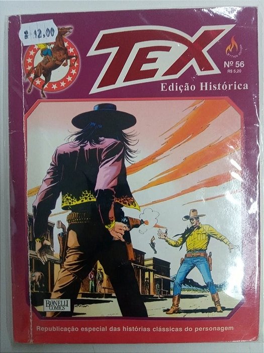 Gibi Tex Nº 56 - Edição Histórica Autor Tex - Edição Histórica [usado]