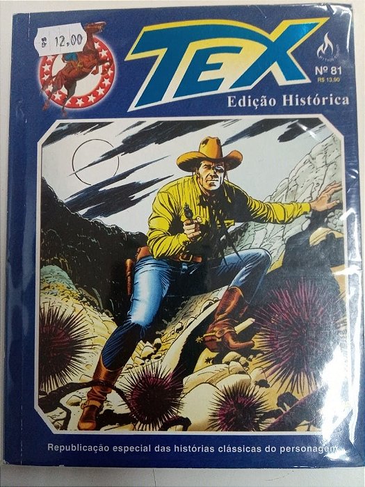 Gibi Tex Nº 81 - Edição Histórica Autor Tex - Edição Historica [usado]