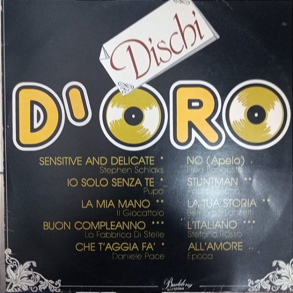 Disco de Vinil Dischi D´oro Interprete Varios Artitas (1979) [usado]