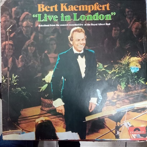 Disco de Vinil Bert Kaempfer - Live In London Interprete Bert Kaempfer (1976) [usado]