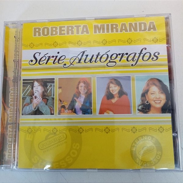 Cd Roberta Miranda - Série Autografos Interprete Roberta Miranda [usado]