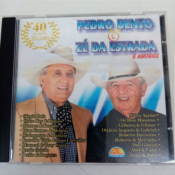 Cd Pedro Bento e Zé da Estrada e Amigos Interprete Pedro Bento e Zé da Estrada e Amigos [usado]