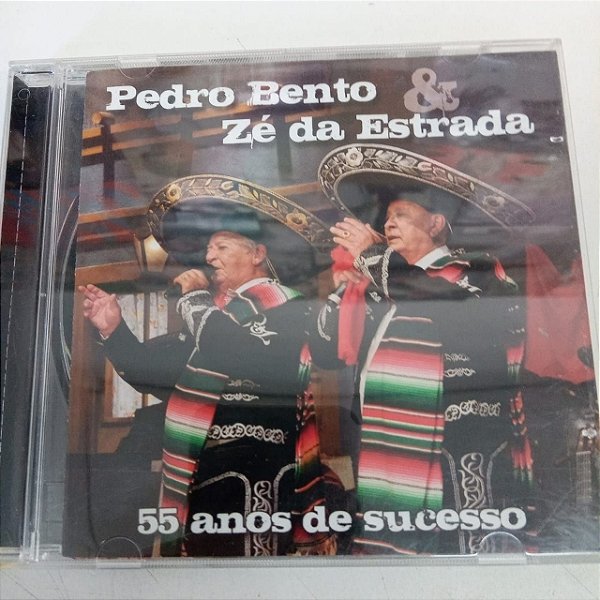 Cd Pedro Bento e Zé da Estrada - 55 Anos de Sucesso Interprete Pedro Bento e Zé da Estrada [usado]