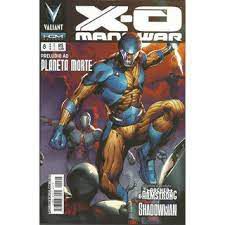 Gibi X-o Manowar Nº 08 Autor Prelúdio ao Planeta Morte (2014) [usado]