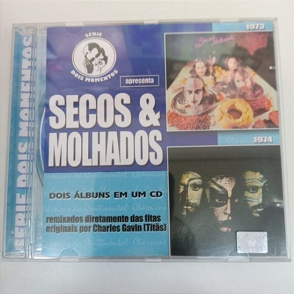 Cd Secos e Molhados Série Dois Momentos Interprete Secos e Molhados (1974) [usado]