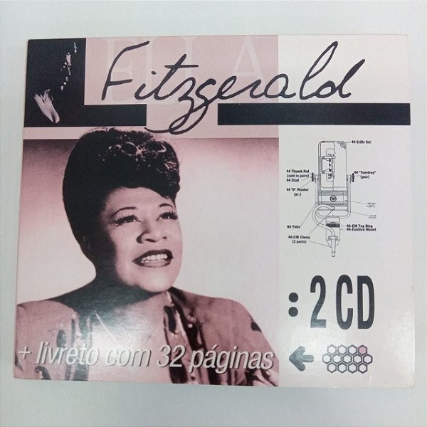 Cd Fitzgerald - Dois Cds com Livreto de Mais De32 Paginas Interprete Fitzgerald (2011) [usado]