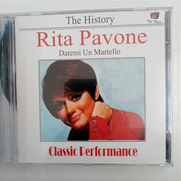 Cd Rita Pavone - Datemi Un Martello Interprete Rita Pavone [usado]