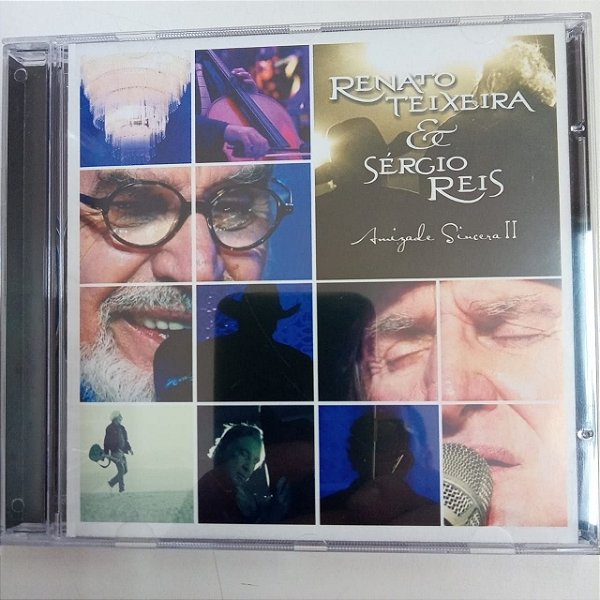 Cd Renato Teixeira e Sergio Reis - Amizade Sinera 2 Interprete Renato Teixeira e Sergio Reis (2015) [usado]