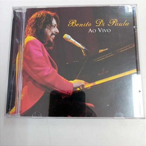 Cd Benito Di Paula ao Vivo Interprete Benito Di Paula (2009) [usado]