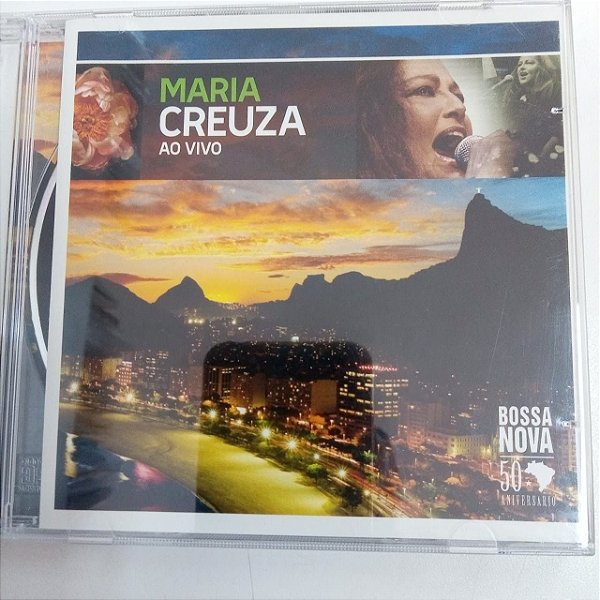 Cd Maria Creuza ao Vivo Interprete Maria Creuza (2012) [usado]