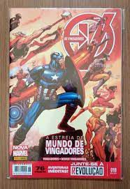 Gibi os Vingadores Nº 18 - Nova Marvel Autor a Estréia de Mundo de Vingadores (2015) [usado]