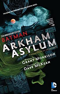 Gibi Batman - Arkham Asylum Autor Grant Morrison e Dave Mckean [usado]