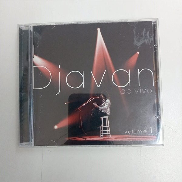 Cd Djavan ao Vivo Vol.1 Interprete Djavan [usado]