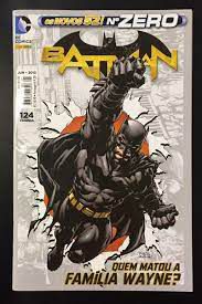 Gibi Batman Nº Zero - Novos 52 Autor Quem Matou a Família Wayne (2013) [usado]