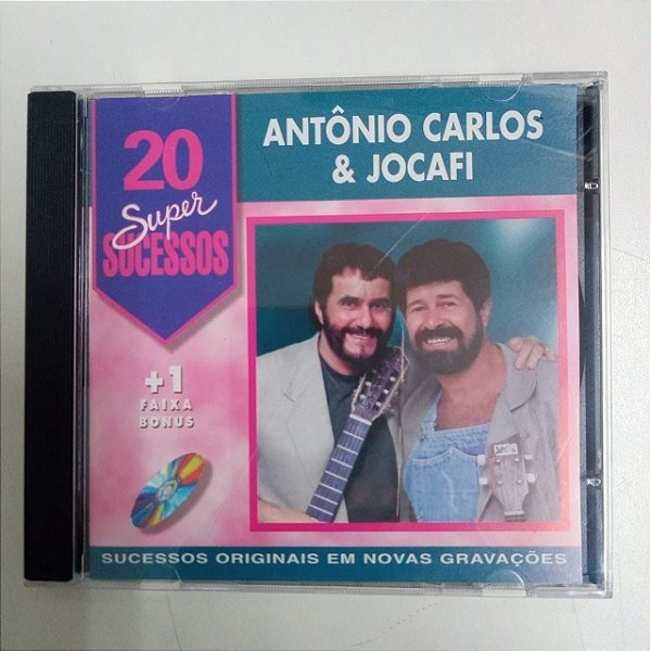Cd Antonio Carlos e Jacafi - 20 Super Sucessos Interprete Antoinio Carlos e Jocafi [usado]