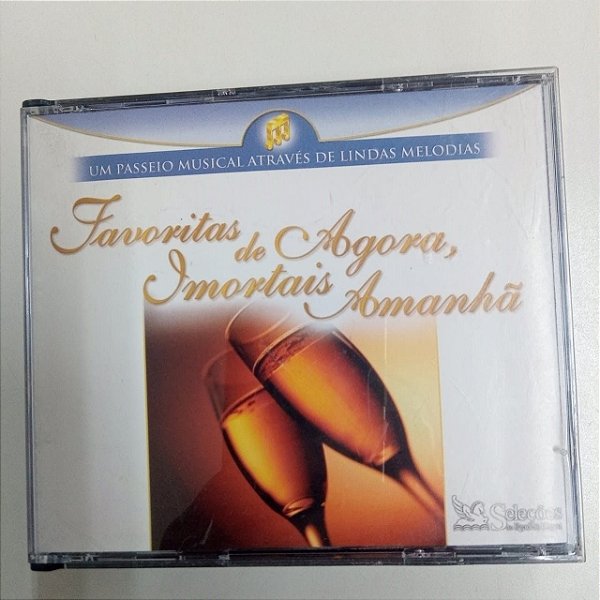 Cd Favoritas de Agora , Imortais Amanhã / Box com Tres Cds Interprete Varios [usado]