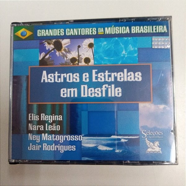 Cd Astros e Estrelas em Desfile Box com Três Cds Interprete Varios Artistas [usado]