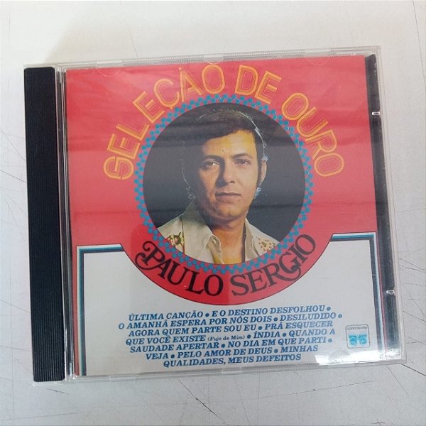 Cd Paulo Sergio - Seleção de Ouro Interprete Paulo Sergio [usado]