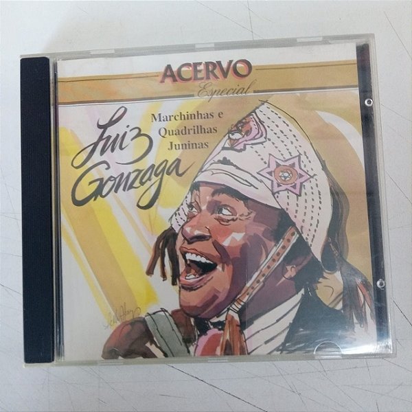 Cd Luiz Gonzaga - Marchinhas e Quadrilhas Juninas Interprete Luiz Gonzaga (1994) [usado]
