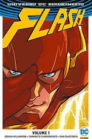 Gibi Flash- Volume 1 Universo Dc Renascimento Autor Joshua Williamson e Outros (2017) [usado]