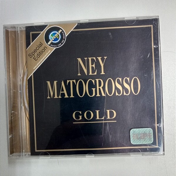 Cd Ney Mato Grosso- Gold Interprete Ney Mato Grosso (2002) [usado]