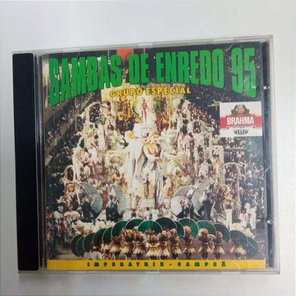 Cd Sambas de Enredo 1995 Interprete Grupo Especial - Imperatriz (1995) [usado]