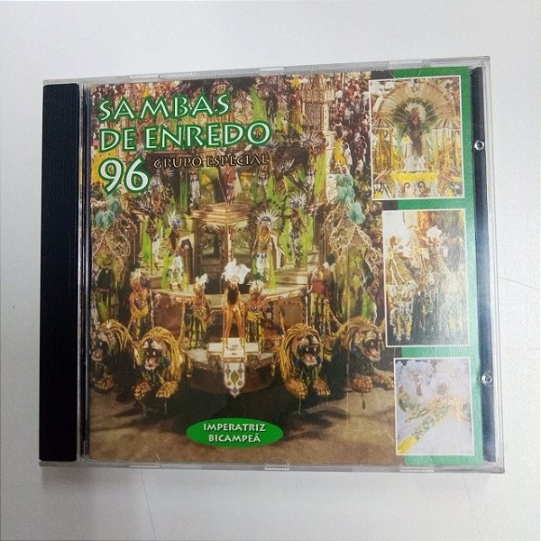 Cd Sambas de Enredo 1996 Interprete Imperatriz e Outras [usado]