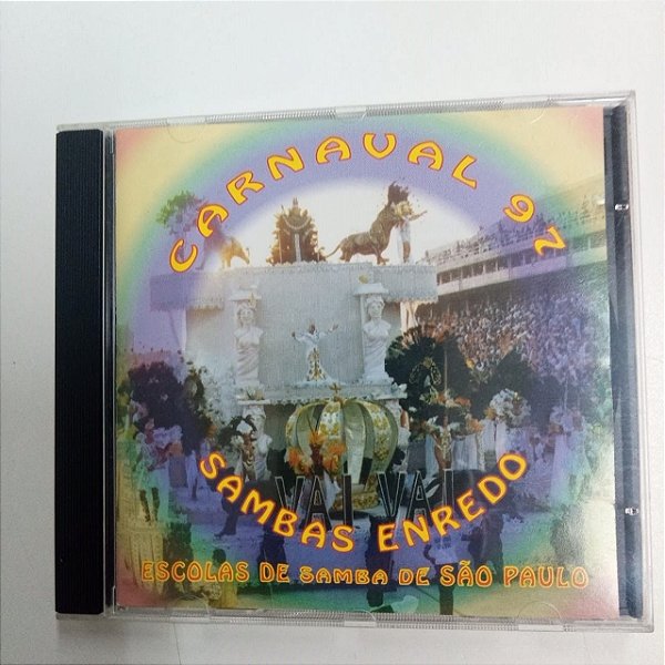 Cd Carnaval 1997 Interprete Escolas de Smba de São Paulo (1997) [usado]