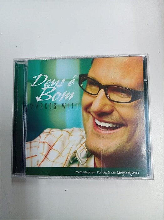 Cd Marcos Witt - Deus é Bom Interprete Marcos Witt (2006) [usado]