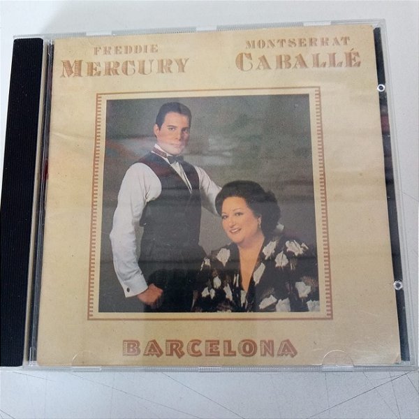 Cd Fredie Mercury And Montserrat Caballé/barcelona Interprete Fredie Mercury And Montserrat Caballé (1988) [usado]
